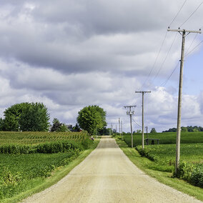 When moving equipment at row ends and from field to field this hectic harvest season, be careful to always keep it at least 10 feet from overhead power lines. Power can jump or arc from the line to you and your equipment, creating life-threatening conditions. 