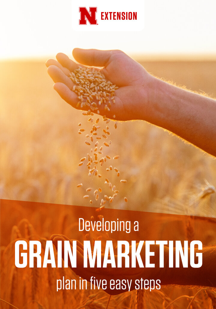 Infographic promoting grain marketing tips