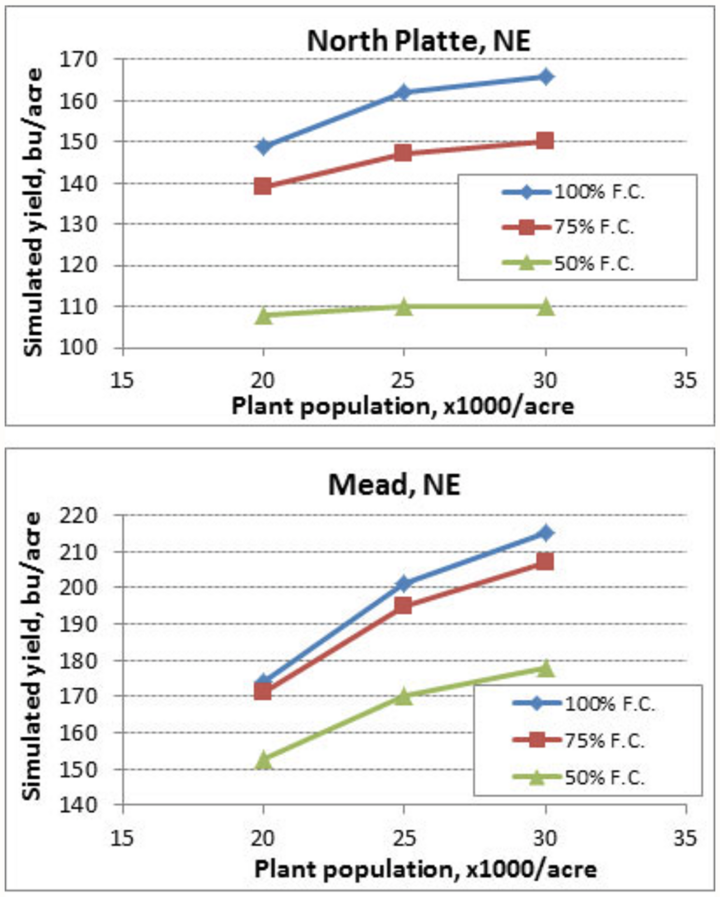 line charts