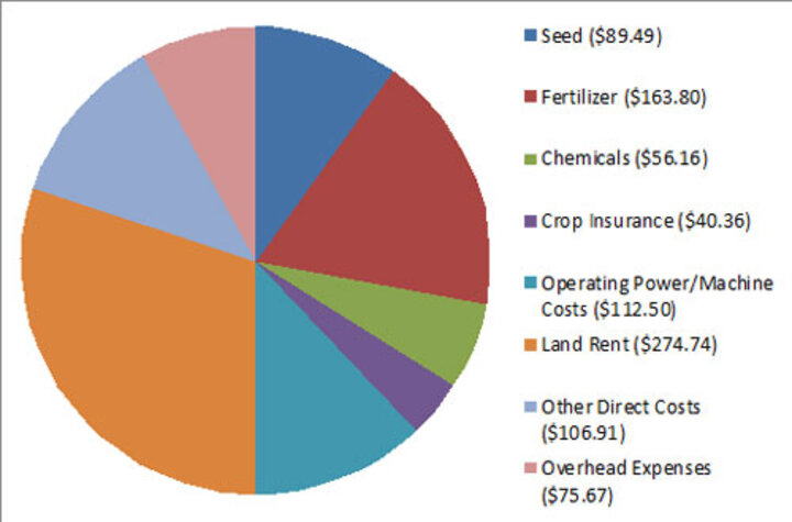 2013 irrigated corn production costs
