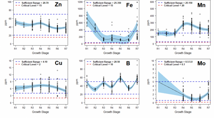 Macronutrients vs Time 2019 graph