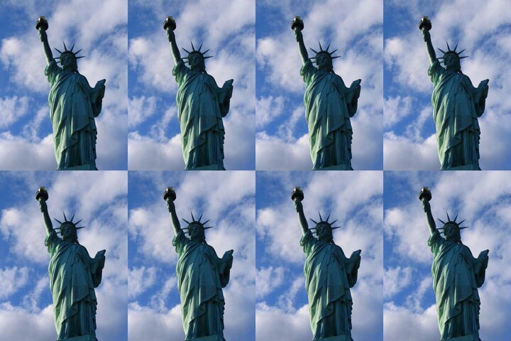 “Statue of liberty collage
