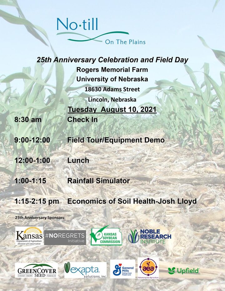 No-till Field Day poster