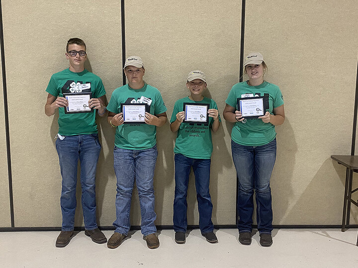 Colfax County 4-H #1 team