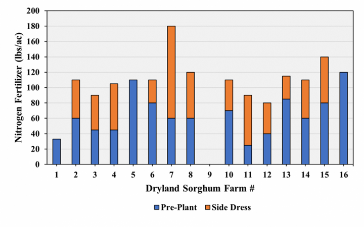 Dryland Sorghum graph