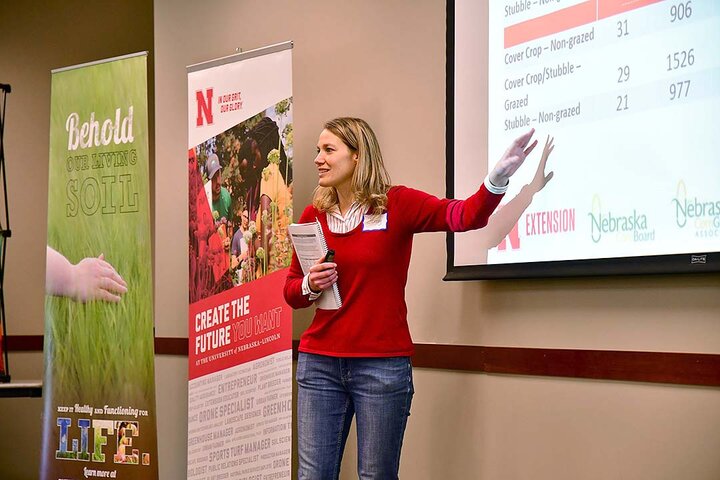 Jenny Rees on-farm presentation