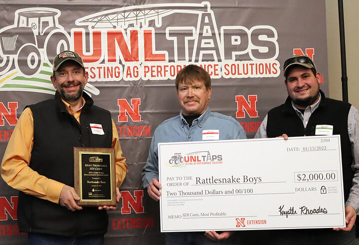 Rattlesnake Boys award presentation