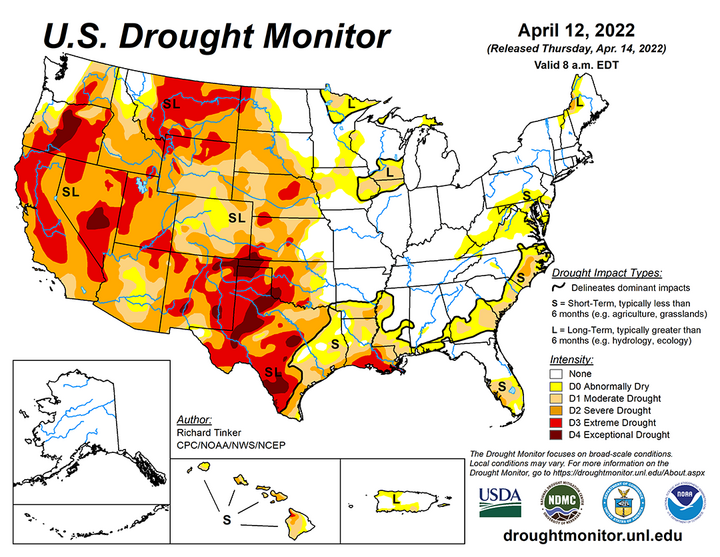 rought map April 12