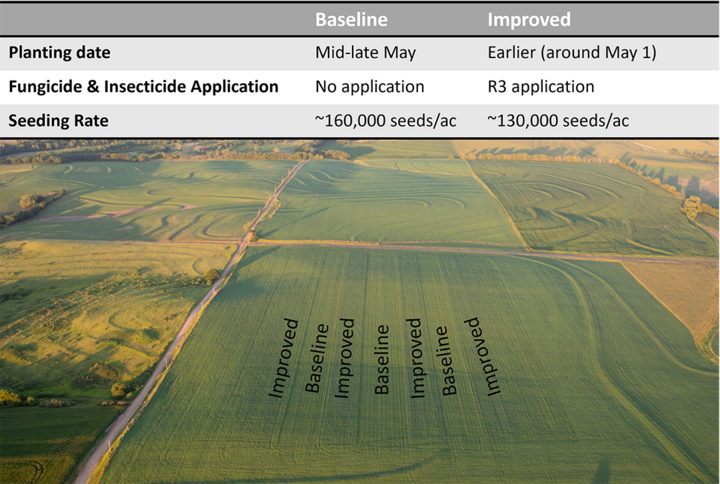 Crop rotation comparison chart