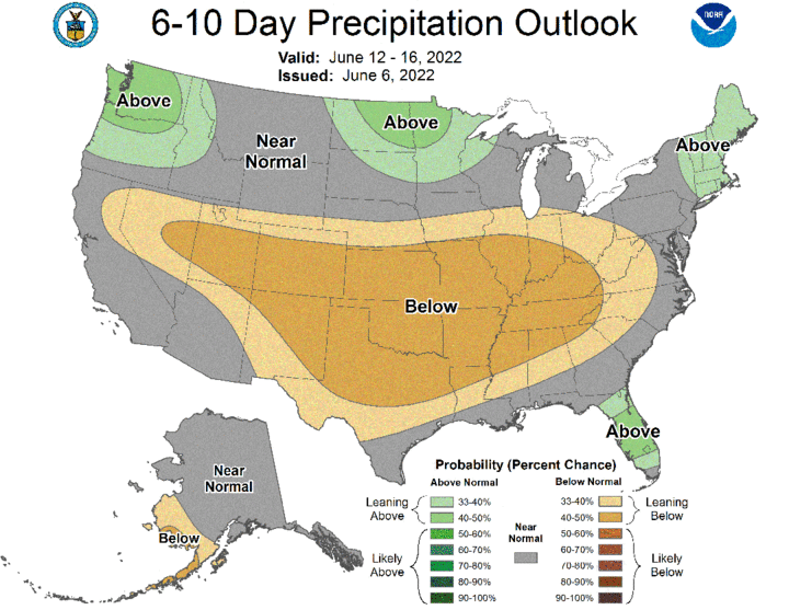 Precipitation map