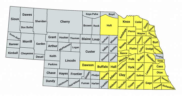 Frogeye leaf spot map