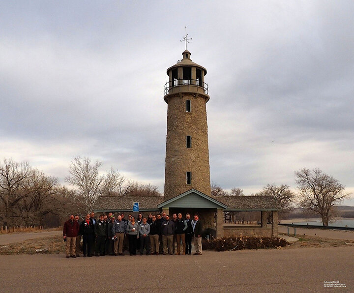 Lake Minatare lighthouse