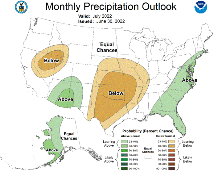 July precip