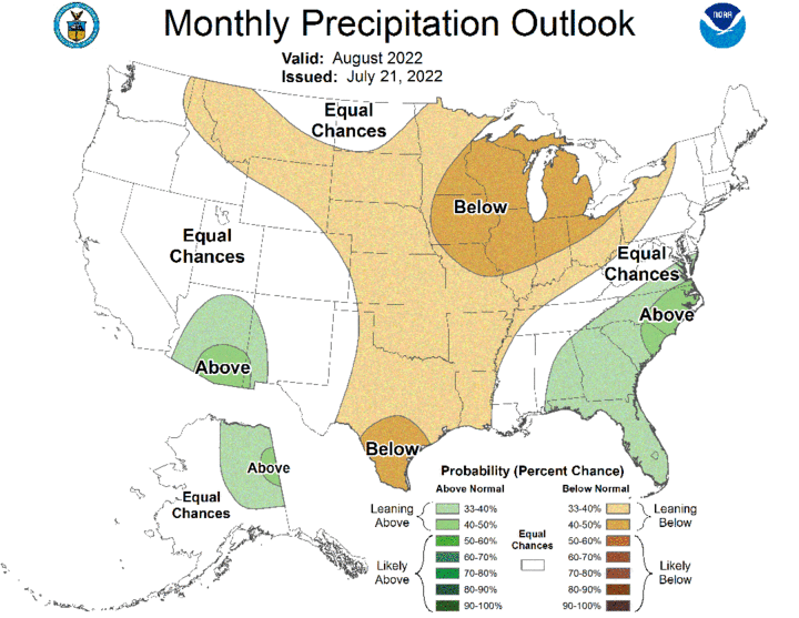 August precip outlook