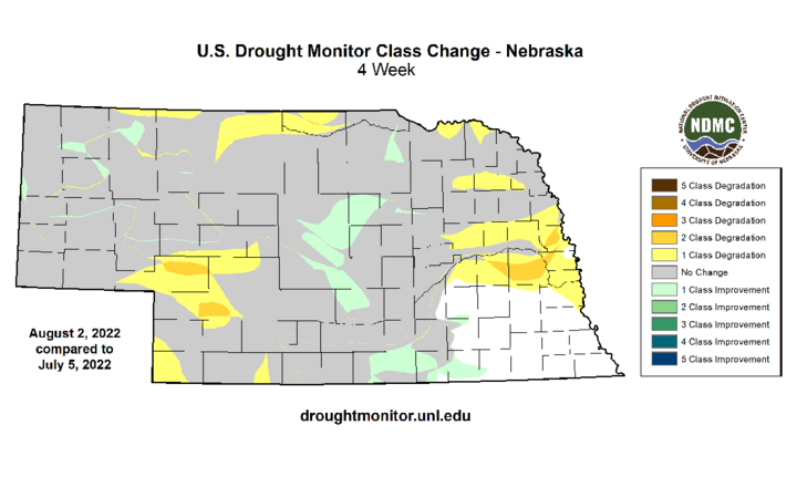 Drought Monitor 4-week glance