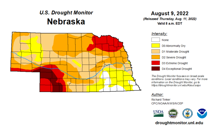 Drought Monitor Aug 9