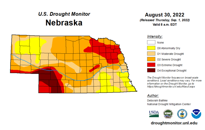 Drought map