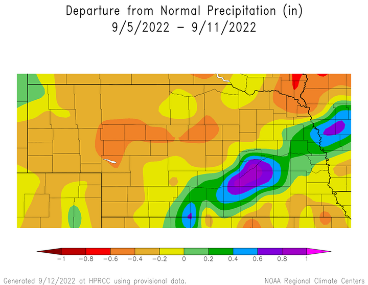 Sept precipitation