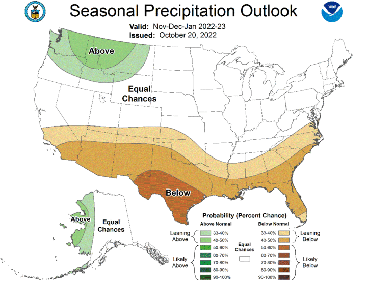 Winter precip outlook