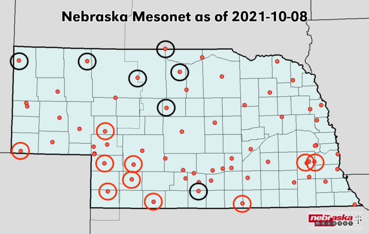 Mesonet closures