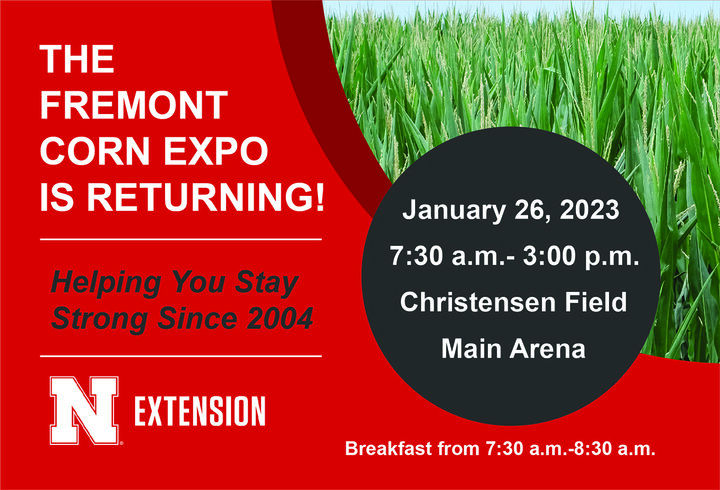 Fremont Corn Expo banner