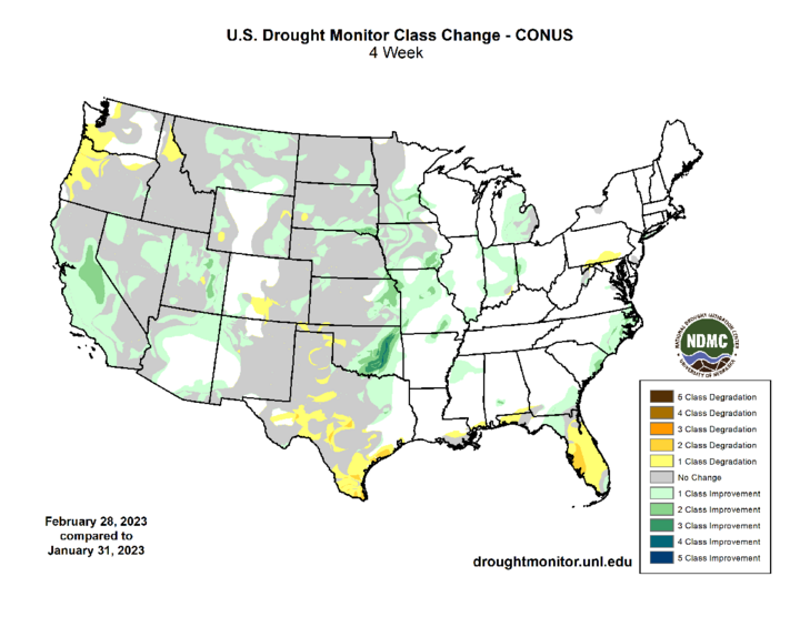 February Drought Monitor