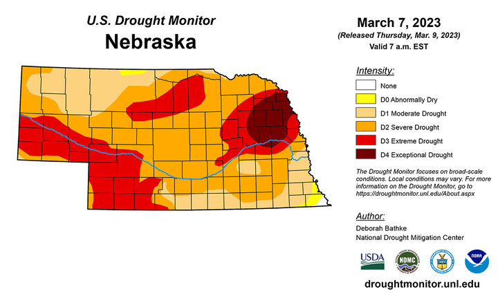 March 7 Drought Monitor