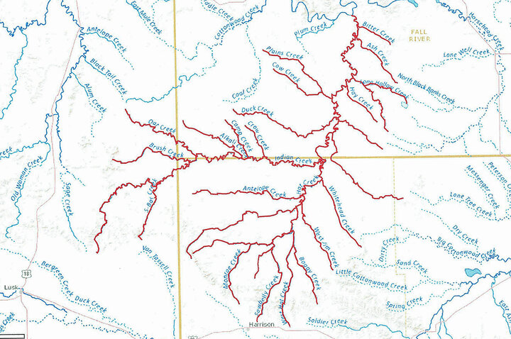 Hat Creek drainage