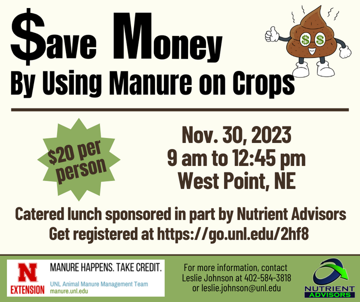 Manure workshop flyer