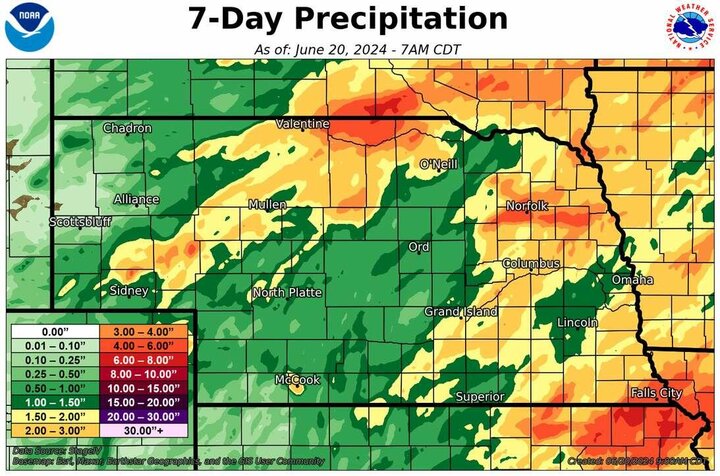 7 day precip map