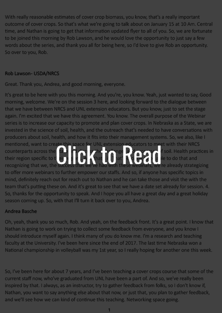 shadowed transcript link