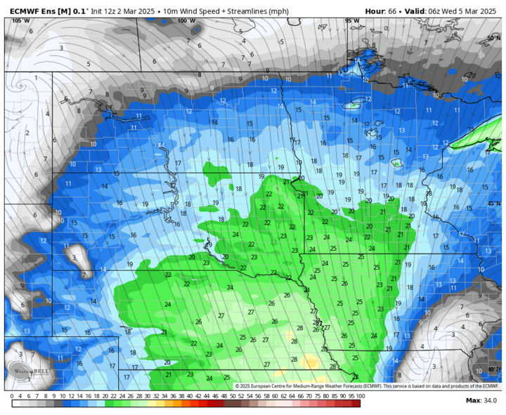 precipitation weather map