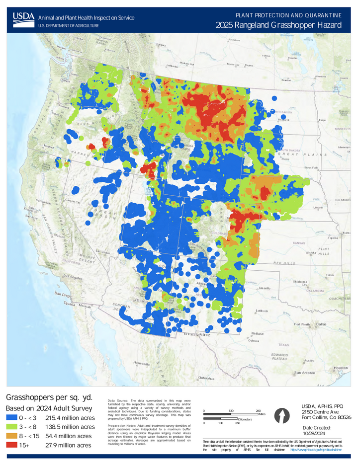 grasshopper risk map