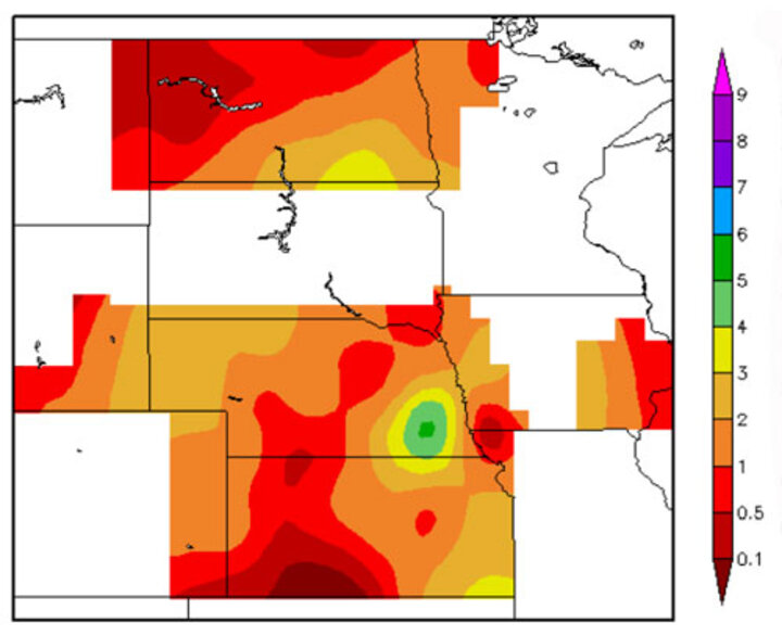 7-day precip