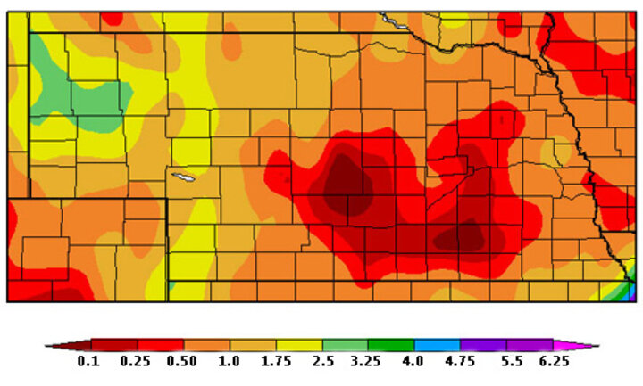 7-day precipitation