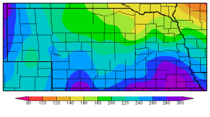 Map of alfalfa weevil areas