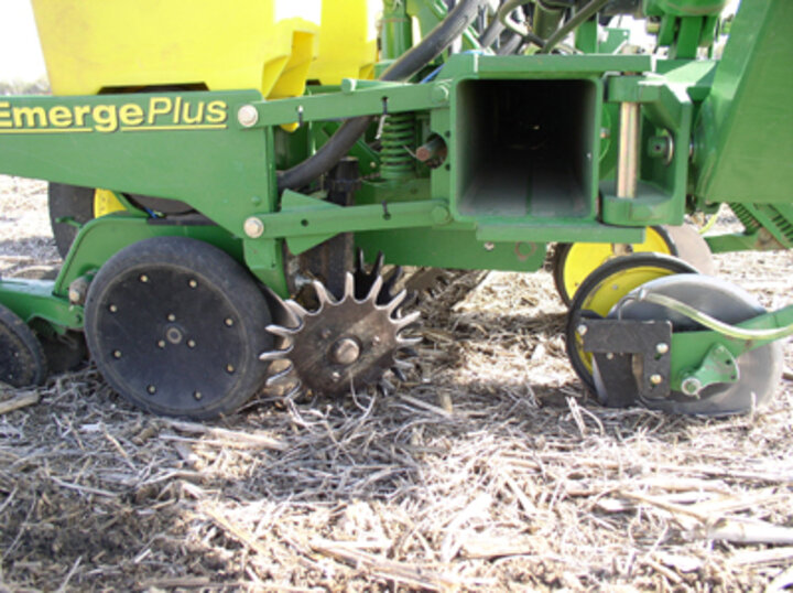 Photo of starter fertilizer attachments