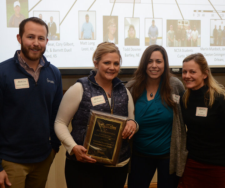 (L-R) Boone, Nebraska Corn Board, and    , Nebraska Department of Environmental Quality