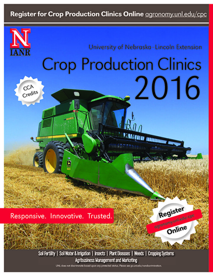 2016 Crop Production Clinic Mini Flyer