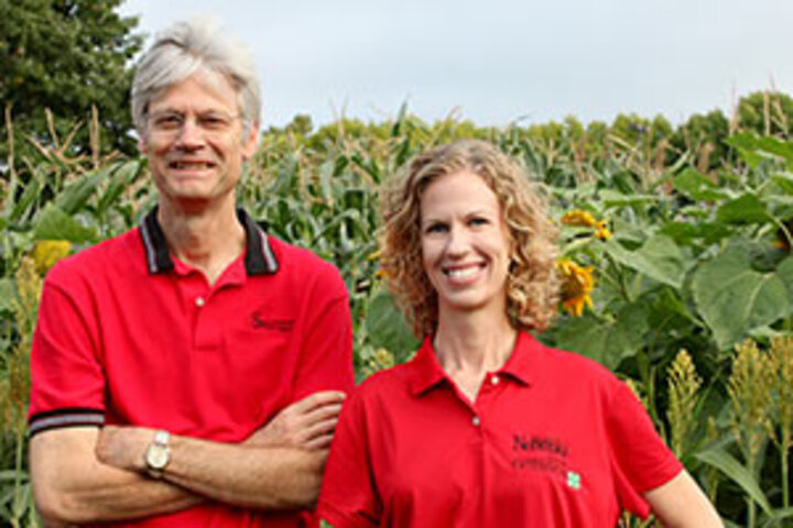 Professor Don Lee and Instructor Leah Sandall