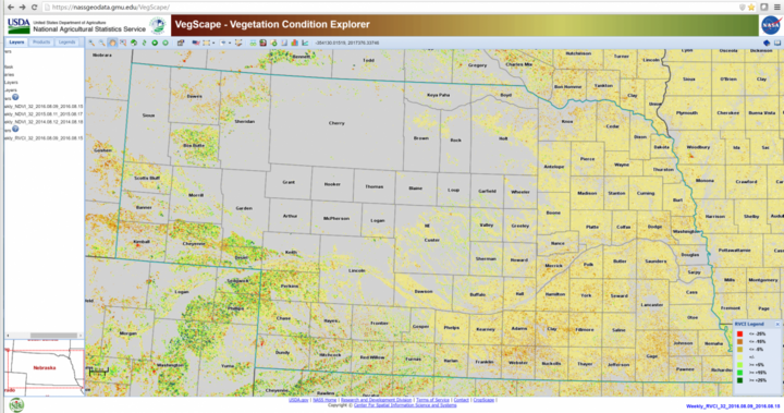 USDA NASS Vegetation Map