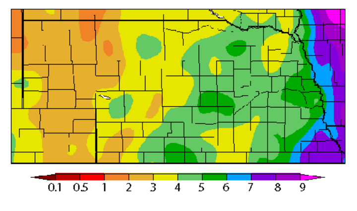 Nebraska Fall 2015 Precipitation