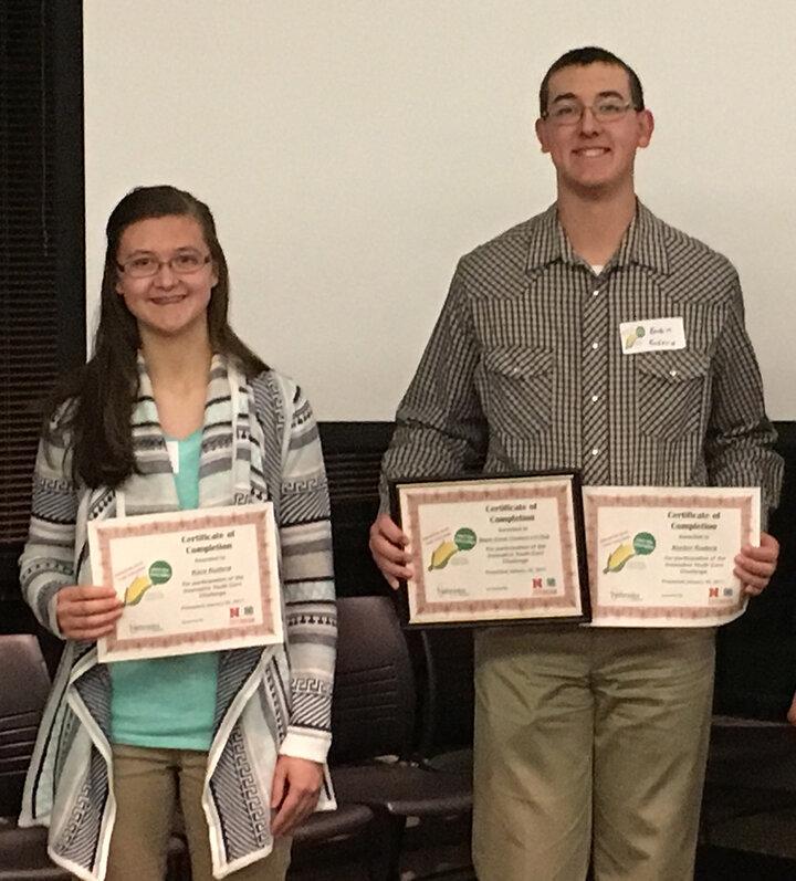 Maple Creek 4-H Club participants