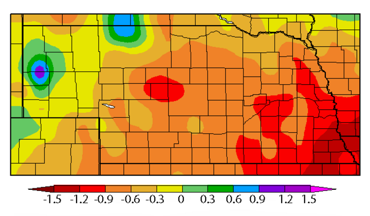 Precipitation from Feb. 8 to March 8, 2016