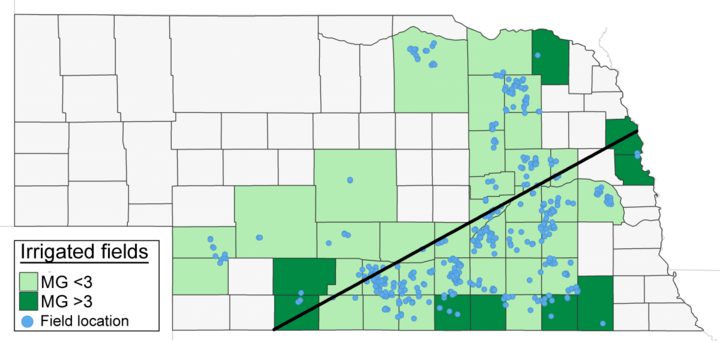 Eastern and southeastern Nebraska farm reports on soybean maturity group