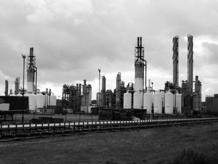 Historical photo of fertilizer manufacturer