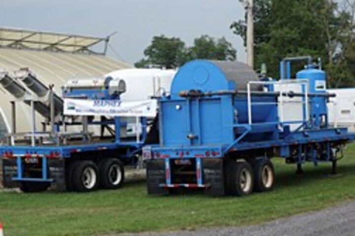 USDA ARS equipment to remove phosphorus from manure