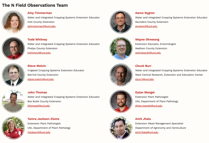 N field observations team member headshots