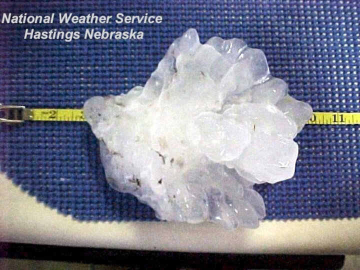 record hail image