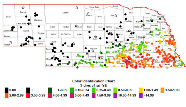 NERain map for June 15, 2012